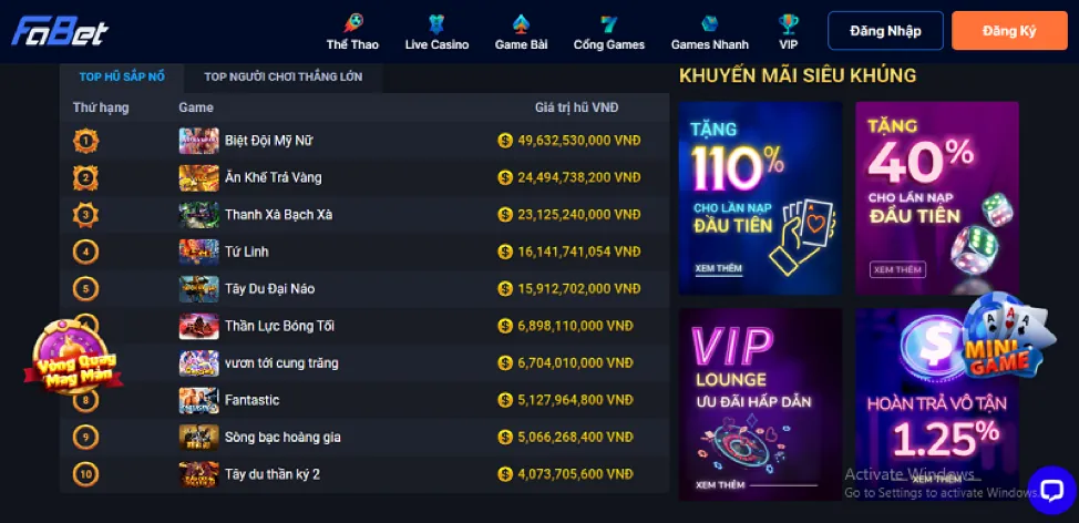 Đá gà trực tuyến tv8825